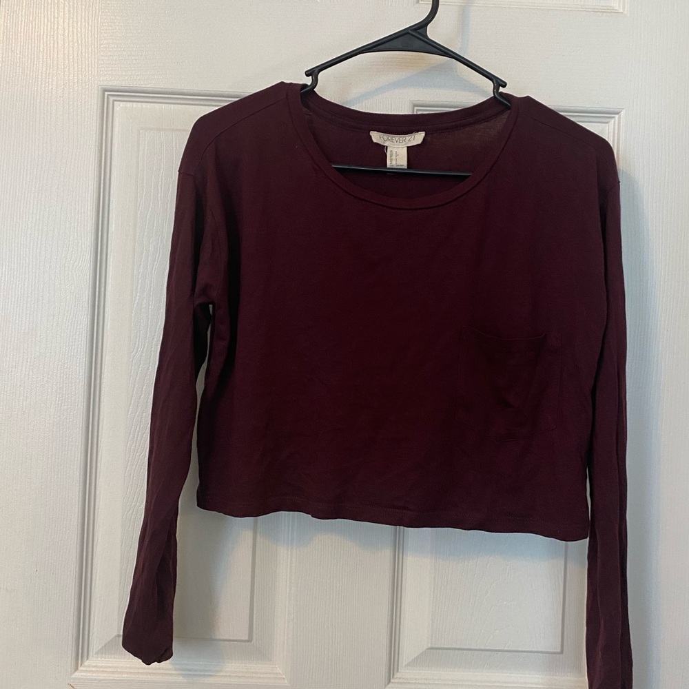 Forever 21 Cropped Shirt